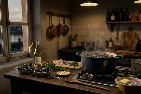 Classic Moules Marinières Recipe (White Wine & Garlic)